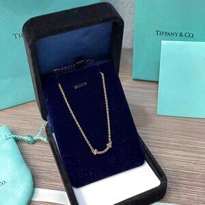 Tiffany & Co. Smile Pendant Necklace